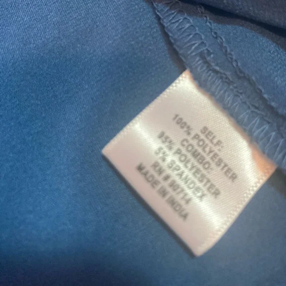 Rhinestone lined cold shoulder blouse - Picture 4 of 5